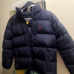 RALPH LAUREN BOYS PUFFER JACKET LIKE NEW