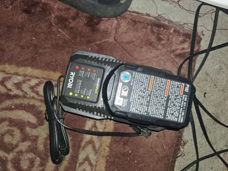 Ryobi 18V Battery and IntelliPort Charger
