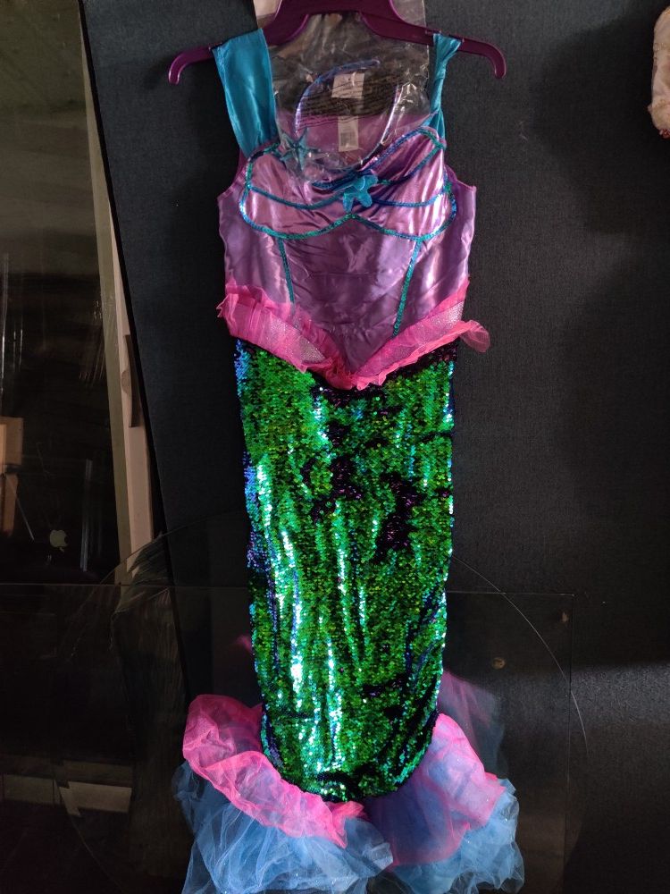 Little mermaid costume size 10/12