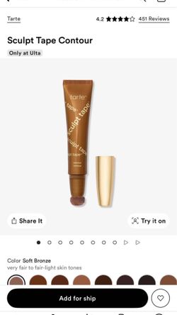 Tarte Sculpt Tape Contour
