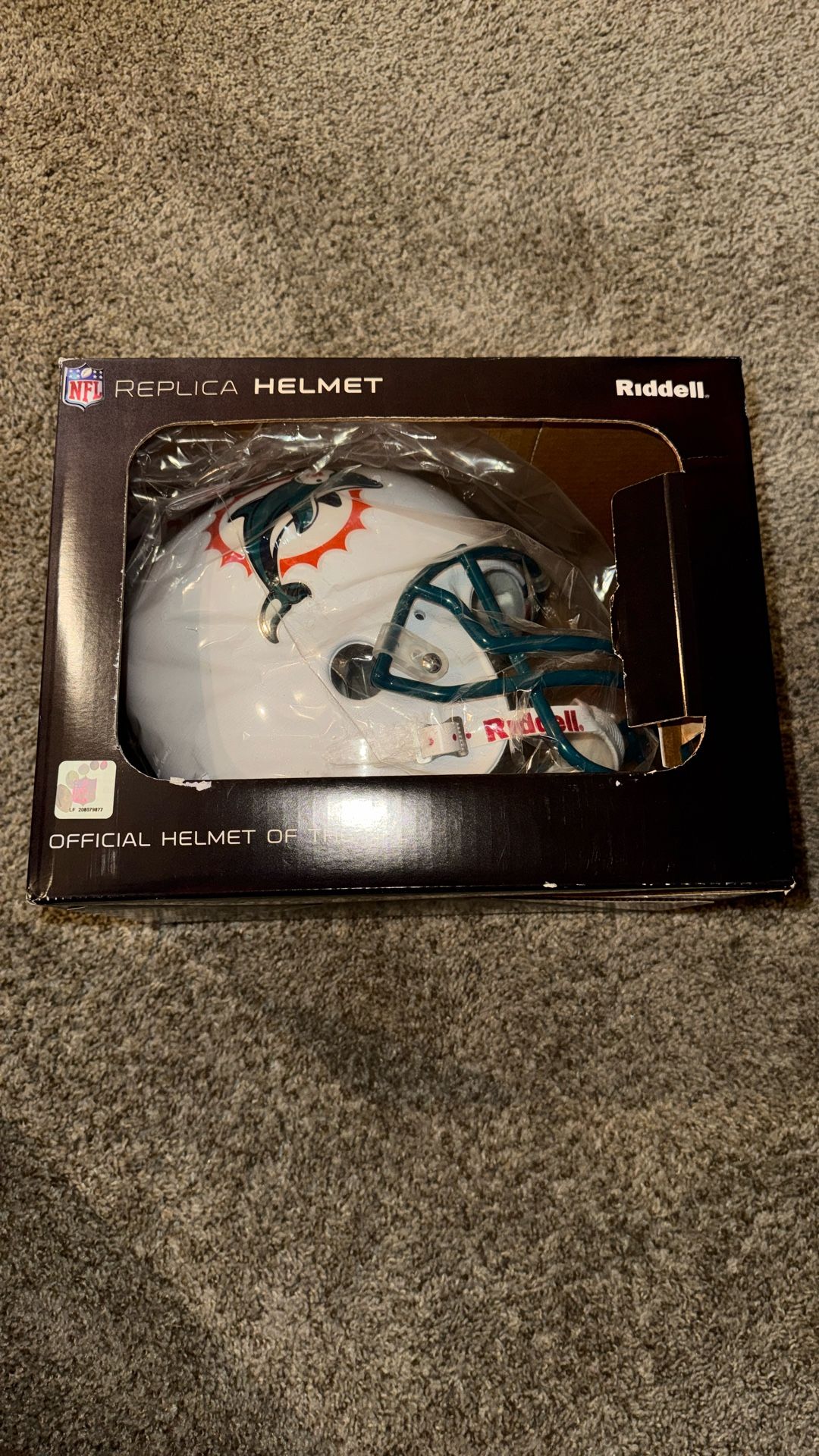 Miami Dolphins 1996 to 2012 Speed Replica Full Size Throwback Helmet