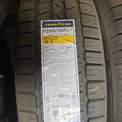 265/70/17 Goodyear Wrangler SRA