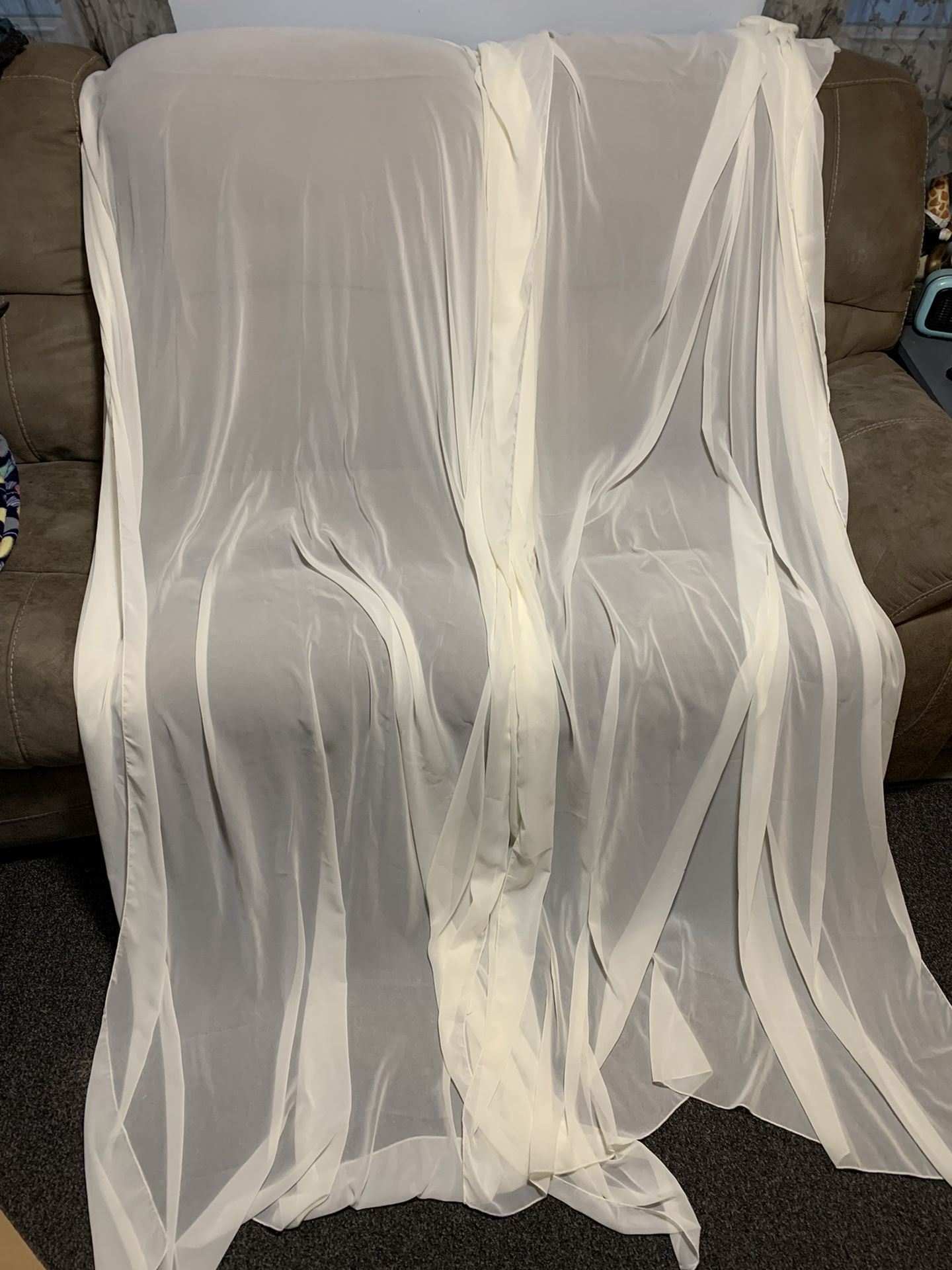 Ivory Drapes