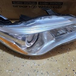 Right Headlamps For 2015-2017 Toyota Camry Headlights Passenger Side RH Halogen