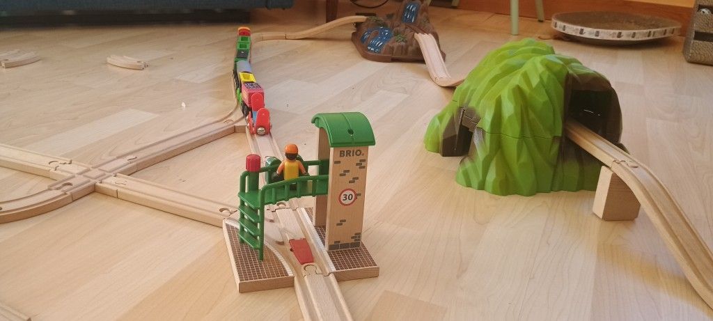 Extensive Train Set (Brio, Ikea, and Melissa & Doug)