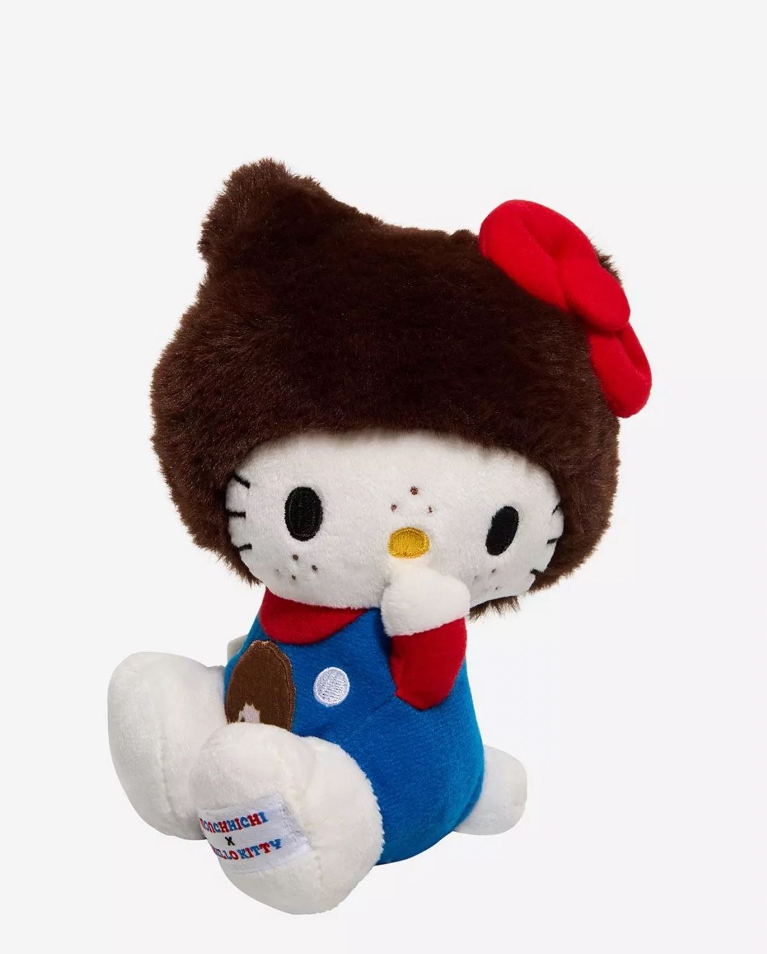 Monchhichi X Hello Kitty Overalls Plush