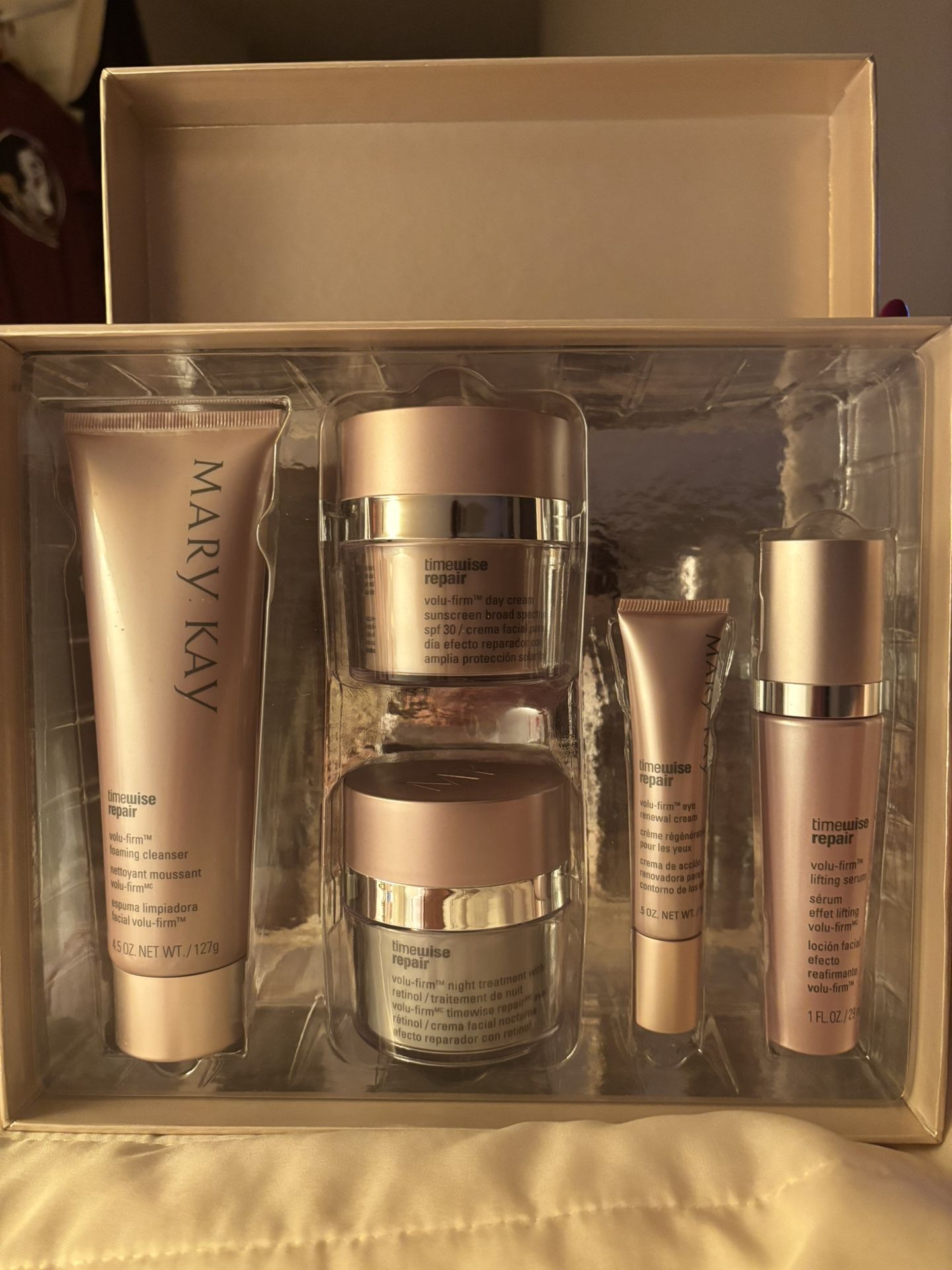 Mary Kay TimeWise Repair Volu-Firm Set-5 Piece Full-Size New In Box