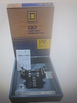 Square D 125 Amp load center