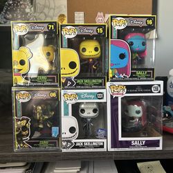 Nightmare Before Christmas Funko Pops 