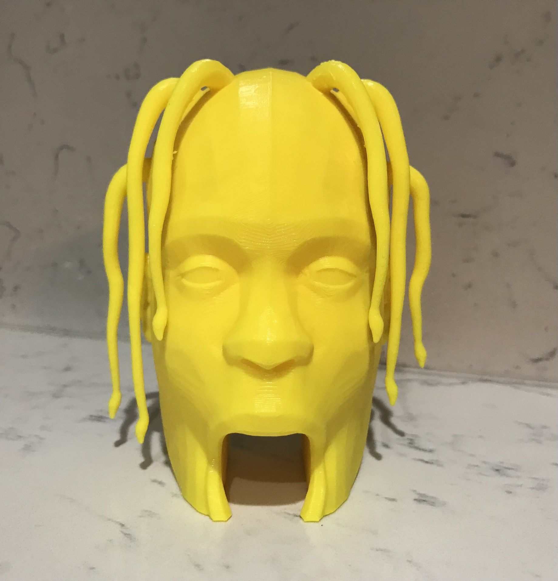 Travis Scott Statue | Travis Scott BUST | Travis Scott Musician Figurine | Travis Scott Collectibles | Travis Scott Rapper | Travis Scott Musician