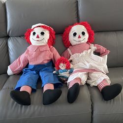 Raggedy Ann  and Andy 