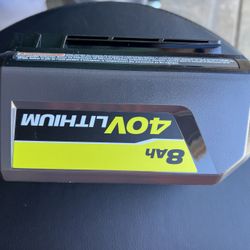 40-Volt Lithium-Ion 8.0 Ah High Capacity Battery