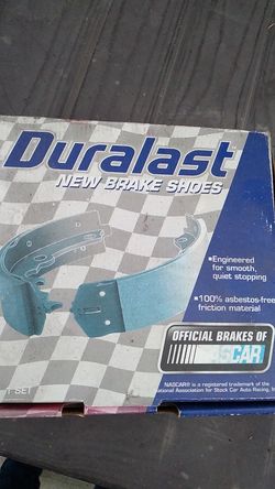 New brake shoe