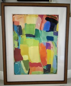 Modern Picture Frames With Abstract Drawing Size 34 1/2 x 42 1/2 Be