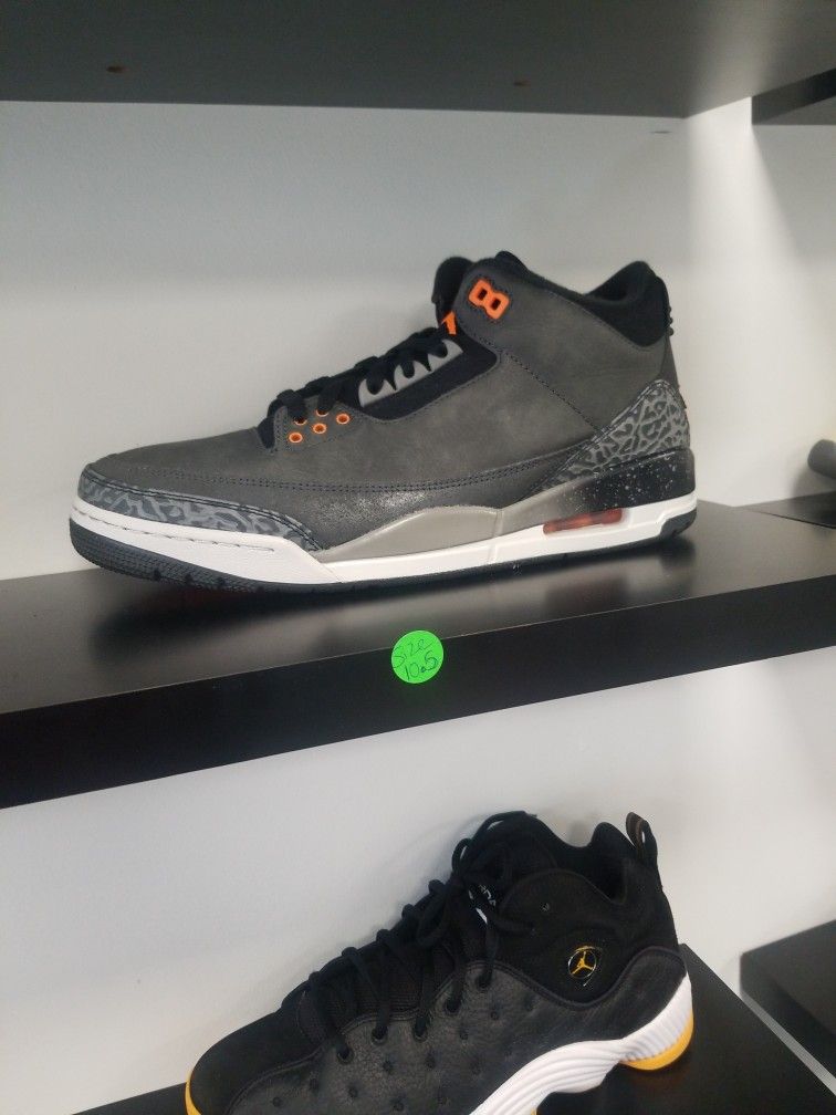 Jordan 3 Retro Fear Size 10.5