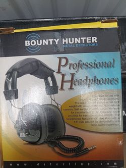 Bounty Hunter Metal Detector Headphones