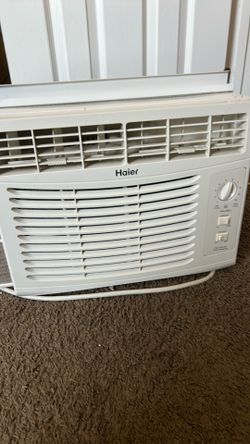 HAIER AIR CONDITIONER. WORKING GREAT. MOVING AND NEED TO DOWNSIZE ON EVERYTHING