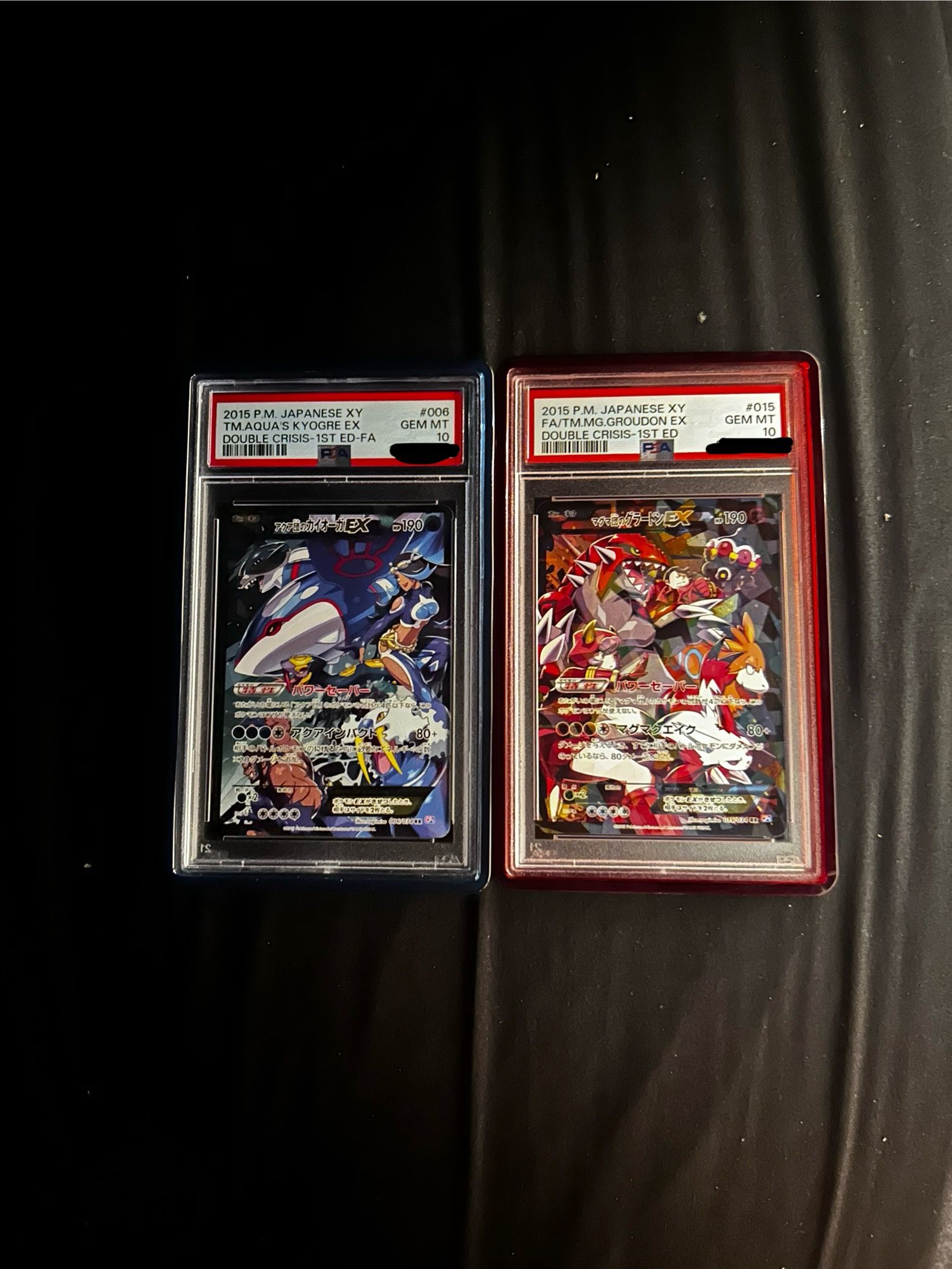 Pokemon Team Aqua And Team Magma PSA 10