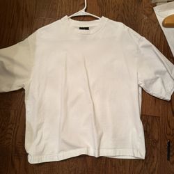 White H&M Oversized Tee Size (S)