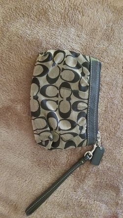 Coach wristlet