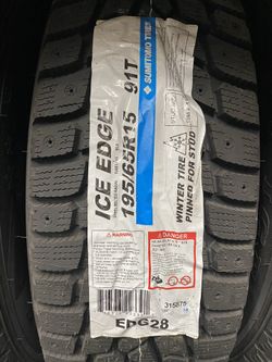 195/65/15 sumitomo ice edge