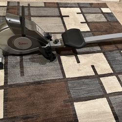 Sunny Magnetic Rowing Machine Rower with LCD Monitor