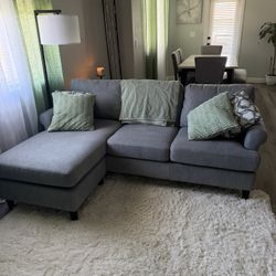 Gray Light Weight Couch