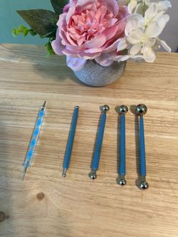 Blue Dotting Tool Set