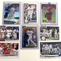 Shohei Ohtani Topps Chrome etc. card