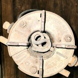 Vintage UNIQUE MFG Co Single Burner Stove 