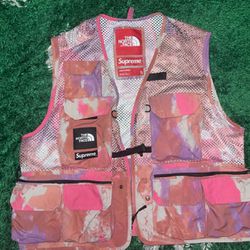 Supreme North Face Vest XL