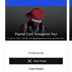 ANTAGONIST 2.0 TOUR GENERAL ADMISSION TICKETS