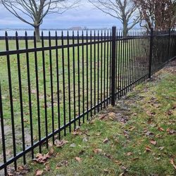 NEW ($12.9/ft) Metal Fence Panels 7x5 [Delivery*]