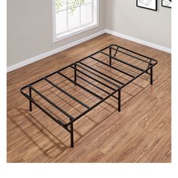 Twin Bed Frame Foldable With Mattress