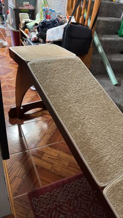 Dog ramp/food storage