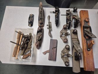 Antique hand planes