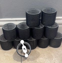 12 Tubos para el pelo