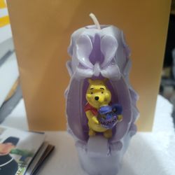 Vintage Wine The Pooh Candle