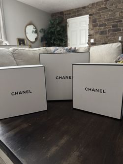 Chanel boxes