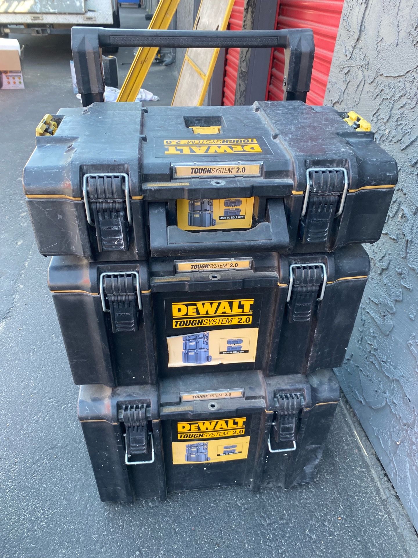 3 piece tool box set