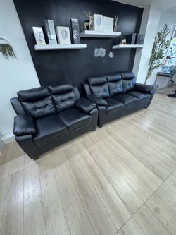 Leather couch