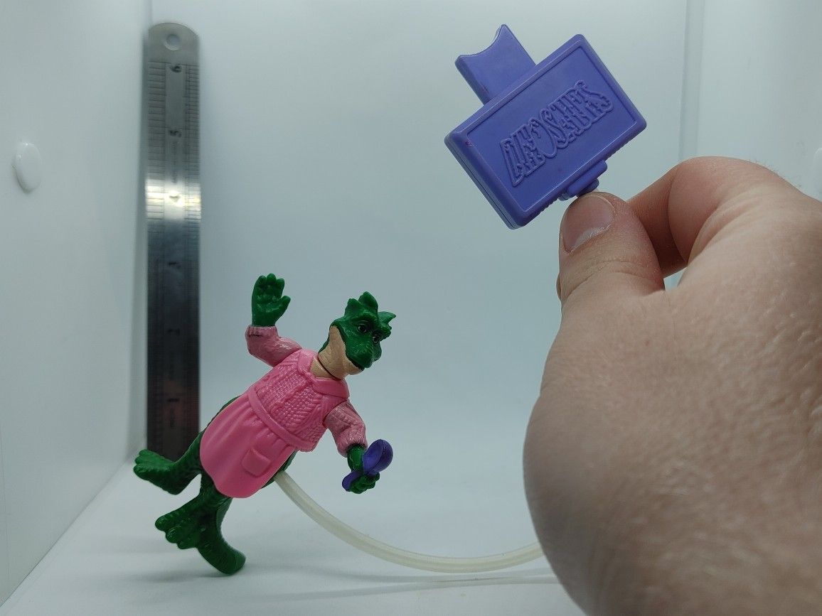 1992 Dinosaurs TV Show Fran Sinclair Figure Dino Motion McDonald's Toy