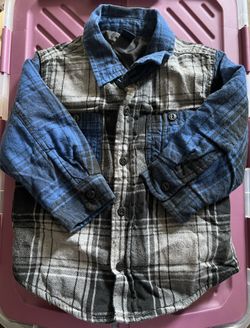 Gap Kids Flannel Jacket(18-24mo)-$12