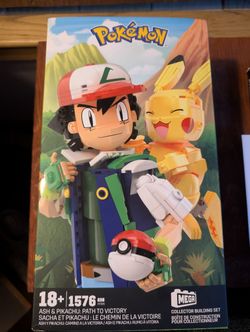 Pokemon Ash & Pikachu Lego