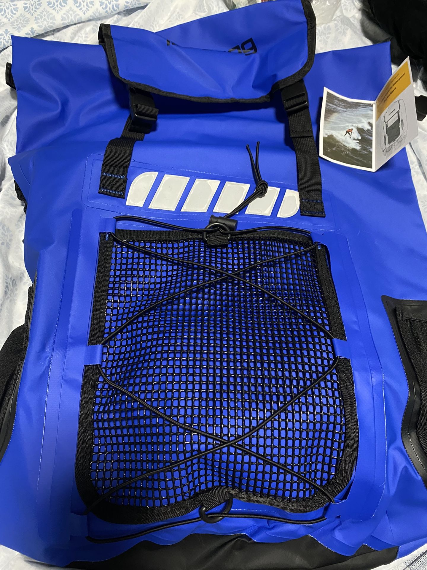 IDRYBAG Roll Top Waterproof Backpack 45L, Floating Dry Backpack Waterproof, Dry Bag Backpack Water Sports
