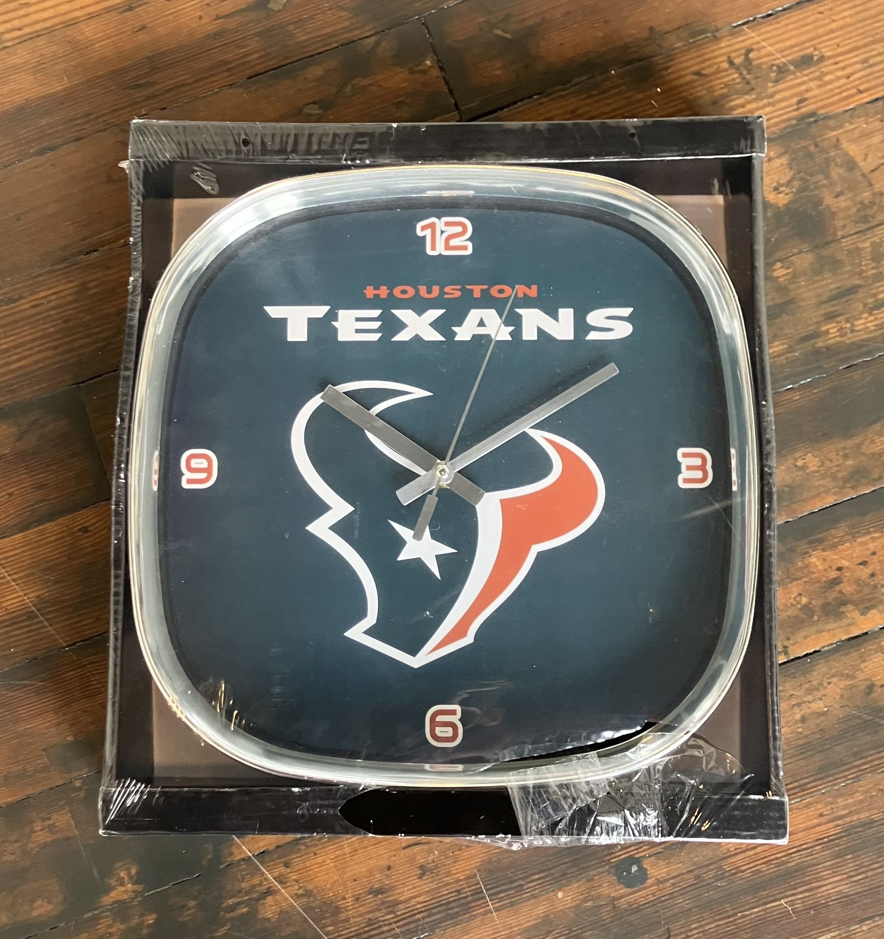 Houston Texans NFL Wall Clock