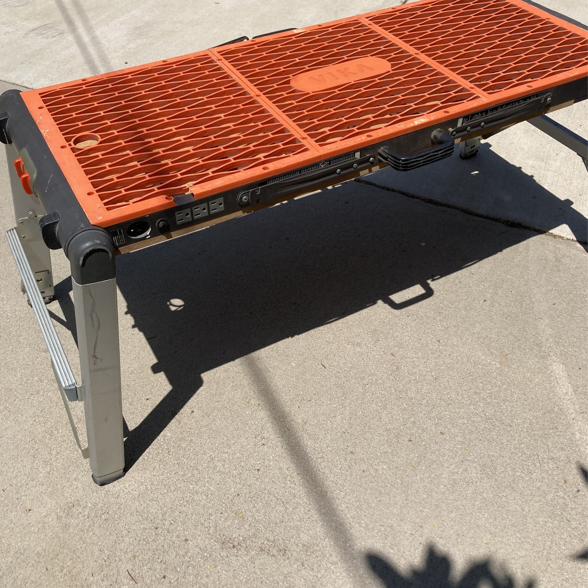 Vika Heavy Duty Portable Adjustable Workbenchb