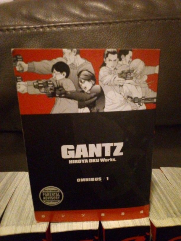 Gantz Omnibus Series 1 10 Books, Movies, & Music