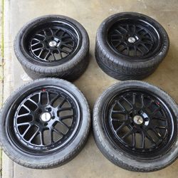 TSW 18x8/18x9.5 Staggered Setup