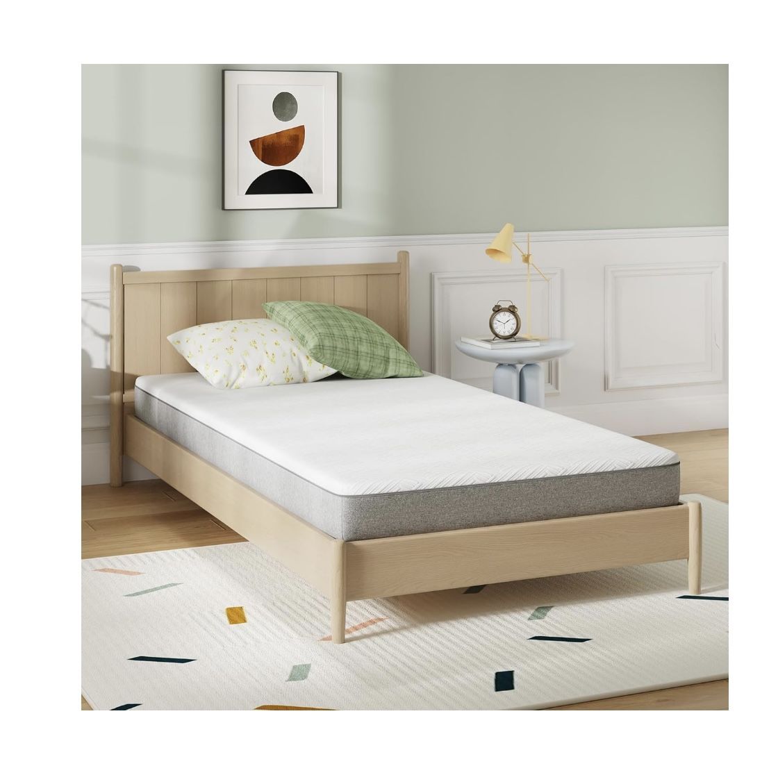 Novilla 8 Inch Mattress Twin, Gel Twin Memory Foam Mattress in a Box for Pressure Relief & Body Support & Cooling Sensation, CertiPUR-US Certified (T)